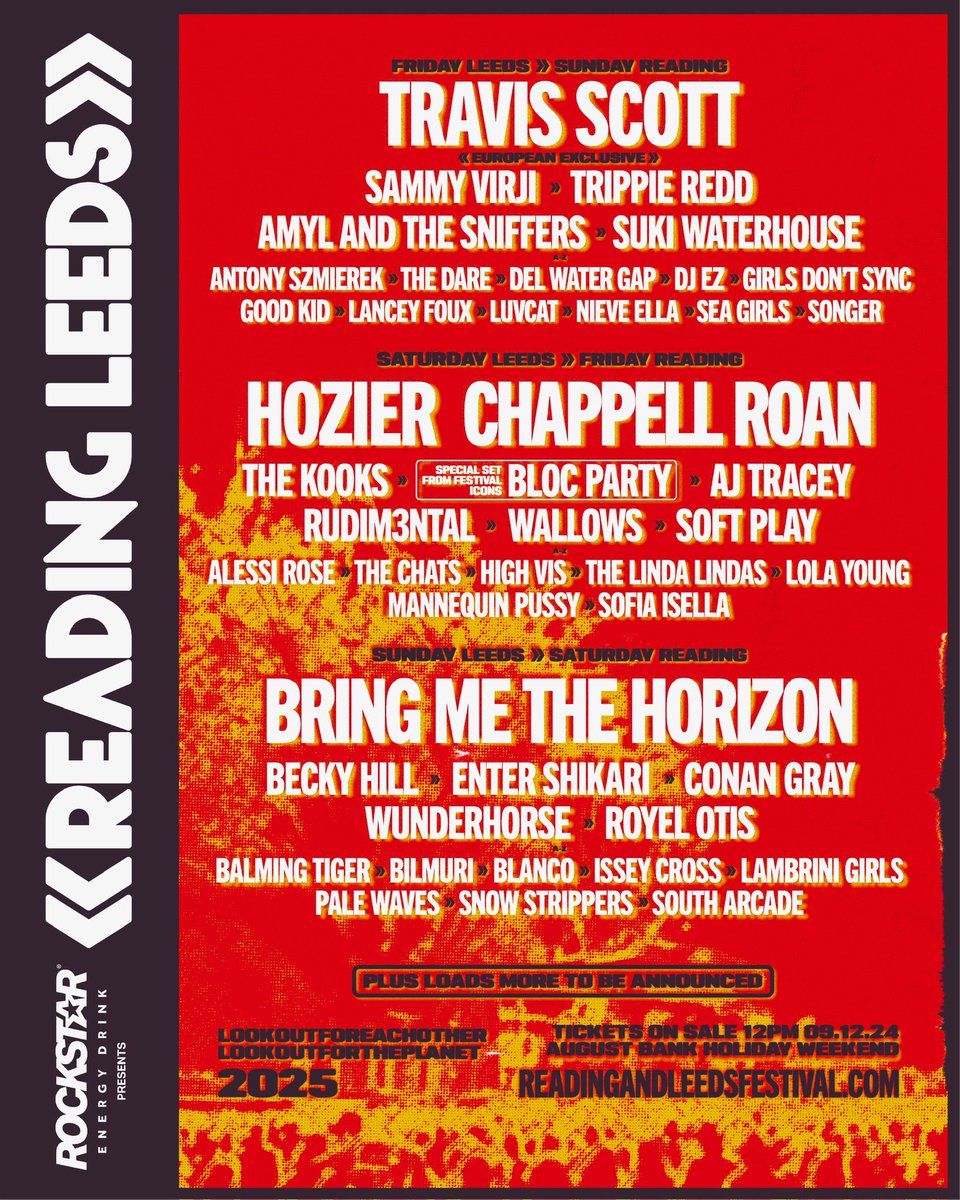 🖤 <a href="/OfficialRandL/">Reading & Leeds Fest</a> 2025
