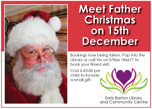 Earls Barton Library & Community Centre tweet media