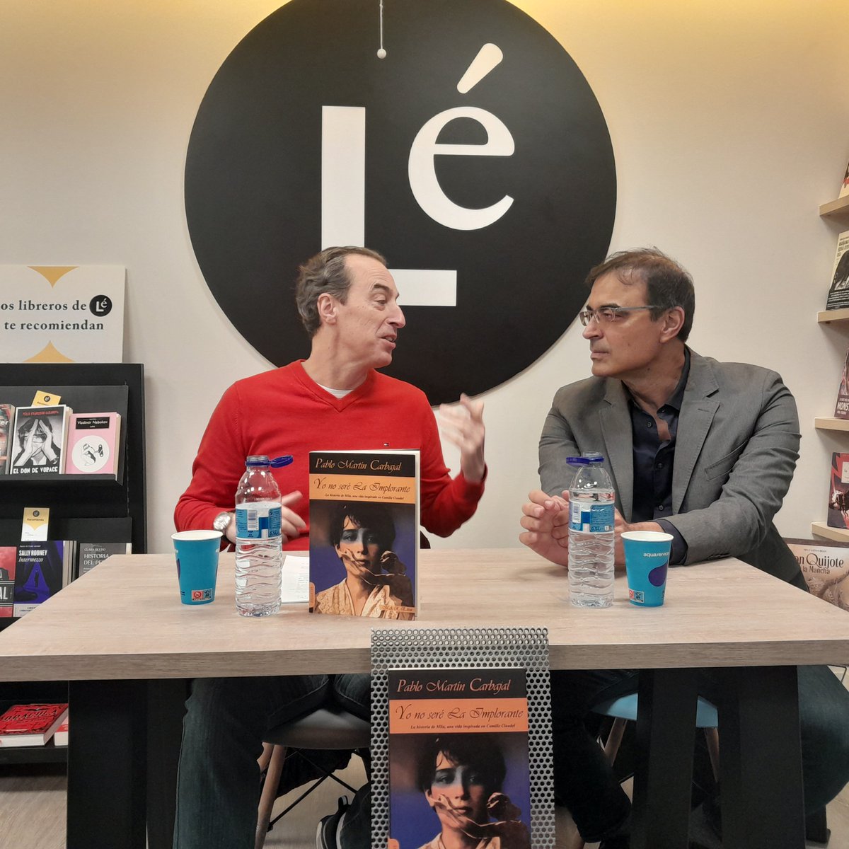 Miguel Ángel de Rus (@miguelangederus) on Twitter photo <a href="/MAREditor/">MAREditor</a> ha presentado en la <a href="/LibreriaLe/">Librería Lé</a> 'Yo no seré la implorante', de <a href="/pmartincarbajal/">Pablo Martín Carbajal</a> con <a href="/ignaciodevalle/">Ignacio del Valle</a> <a href="/MAREditor/">MAREditor</a> ha presentado en la <a href="/LibreriaLe/">Librería Lé</a> 'Yo no seré la implorante', de <a href="/pmartincarbajal/">Pablo Martín Carbajal</a> con <a href="/ignaciodevalle/">Ignacio del Valle</a>