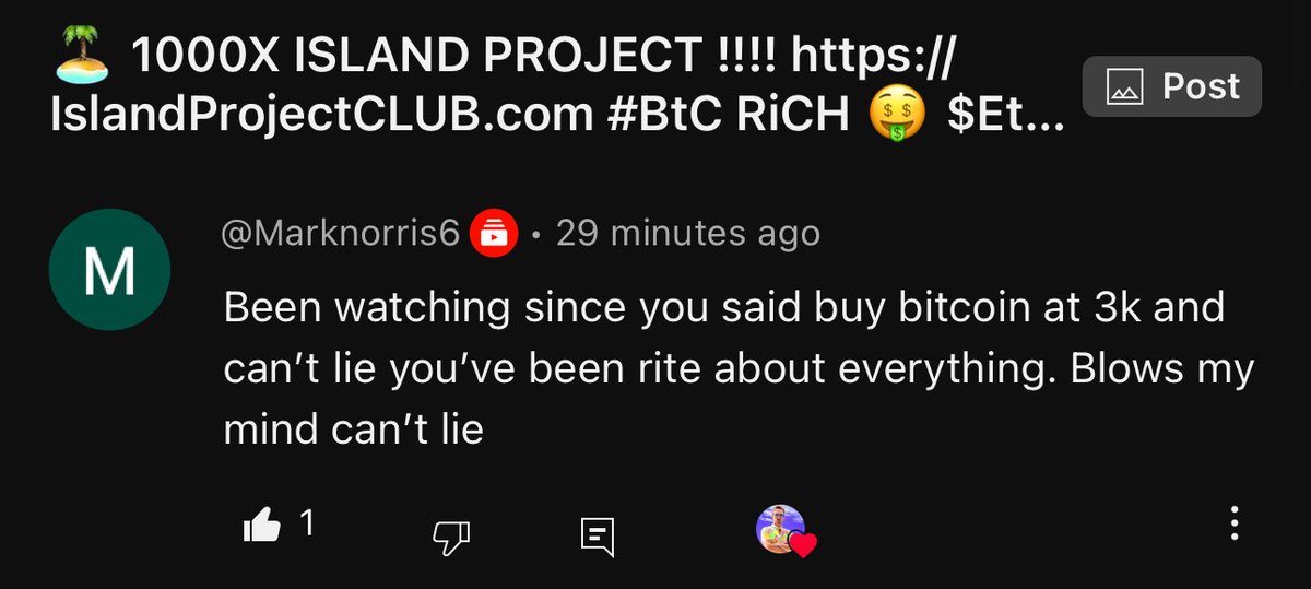 amtvmedia's tweet image. MORE 1000X Testimonial’s !!!!! #BtC #IslandProject $NuT Z !!!!