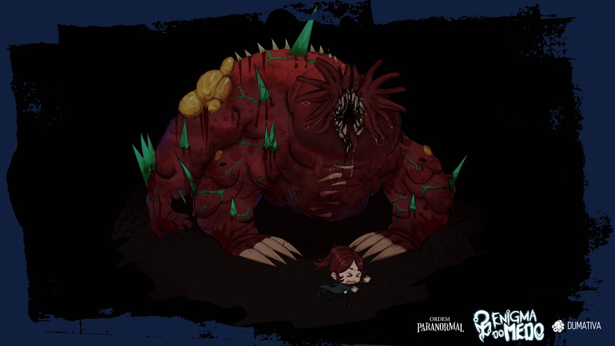 Misuri_Arts's tweet photo. Monstros da Caverna que eu tive o prazer de ter a ajuda dessa artista incrivel que é a RIINAAAAA @todoyamas 

#EnigmaDoMedo #EDMSpoilers https://t.co/iNm3I6vADv
