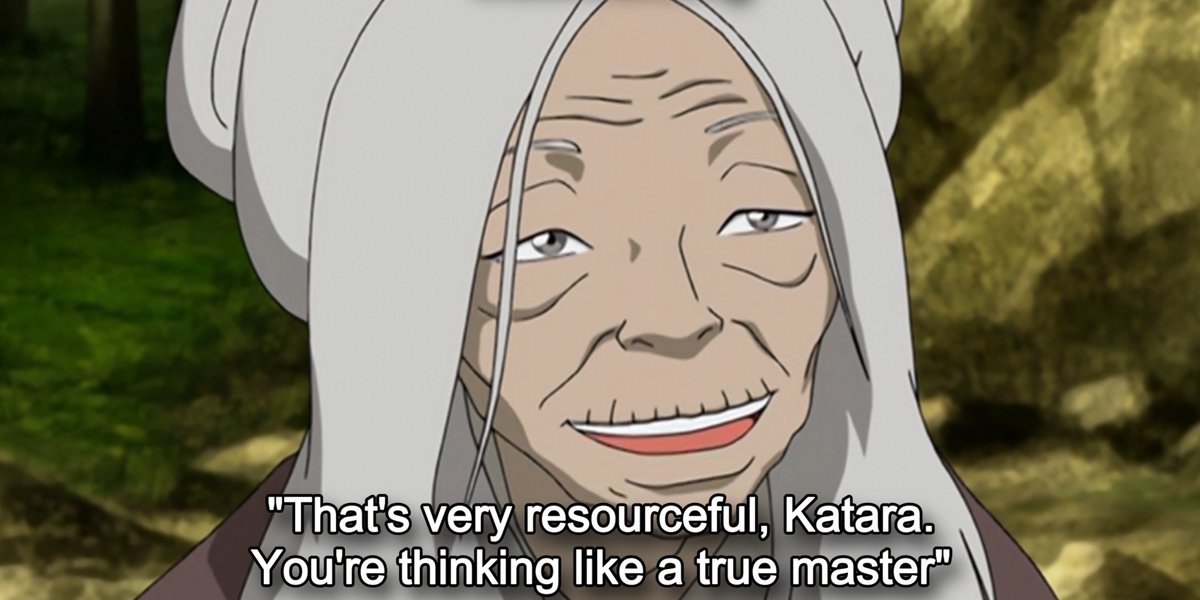 paintedkuzon's tweet photo. Katara owns the word ‘master’ with how many times she’s been referred to as one https://t.co/bFysGMEyfn