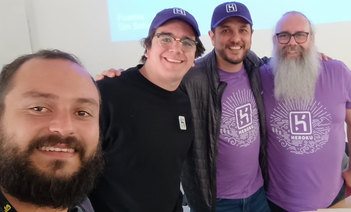 geekhadev's tweet image. Primer día de la JSConf un intensivo de Heroku, desde la última vez que lo use ha mejorado un montón.