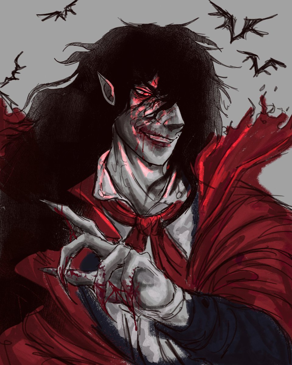 Luludraws_0's tweet photo. 𝑻𝒉𝒆 𝑪𝒐𝒖𝒏𝒕
#Dracula #Alucard #Hellsing #HellsingFanart https://t.co/7dfqXv4MMt