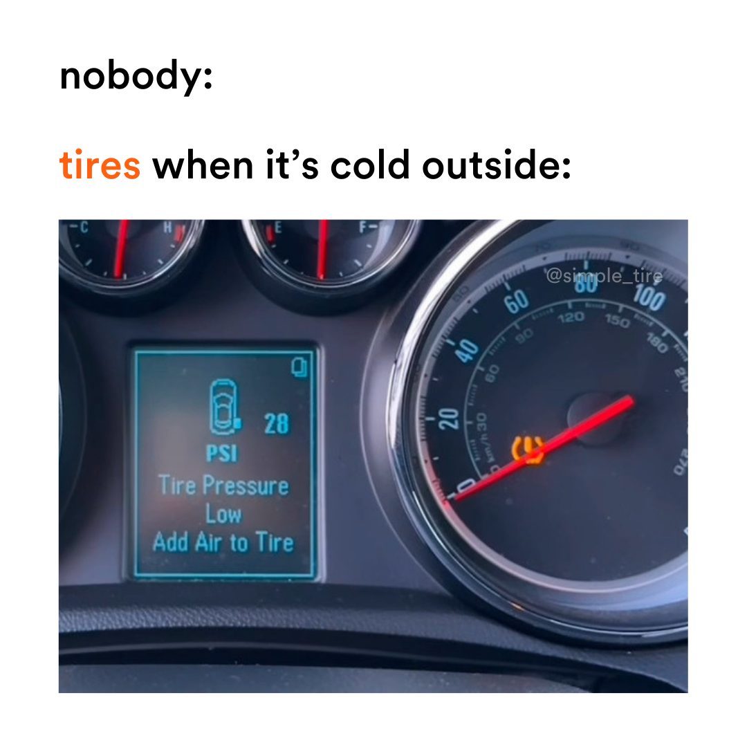 SimpleTire's tweet image. &apos;tis the season. 

#tires #coldweather #tpms #funny #memes #carculture #carmemes #simpletire