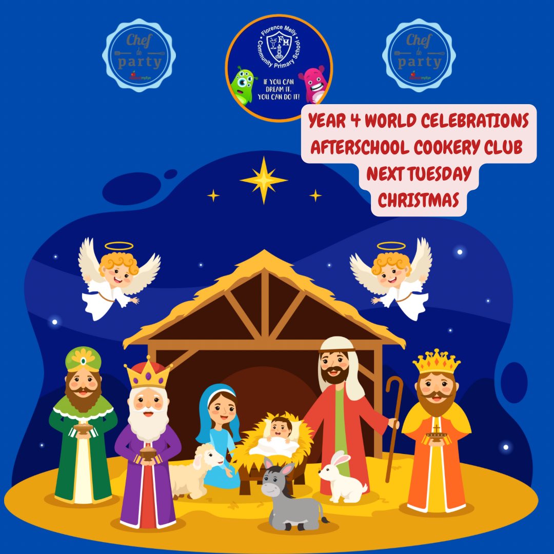Year 4 Tuesdays World Celebrations Club our last club of the year <a href="/Flomellynews/">Florence Melly Community Primary School</a> we are celebrating the Christian festival Christmas. 🎄 #ExtraCurricular