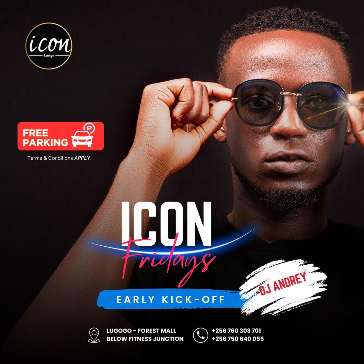 Andrey256_'s tweet photo. friday evening i've got you sorted, Early KickOff 6pm #IconFriday 

Lugogo - Forest Mall https://t.co/wkyMQKFrJm