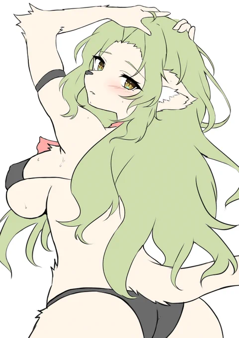 うぃpひさびさの長マズルお姉さん 