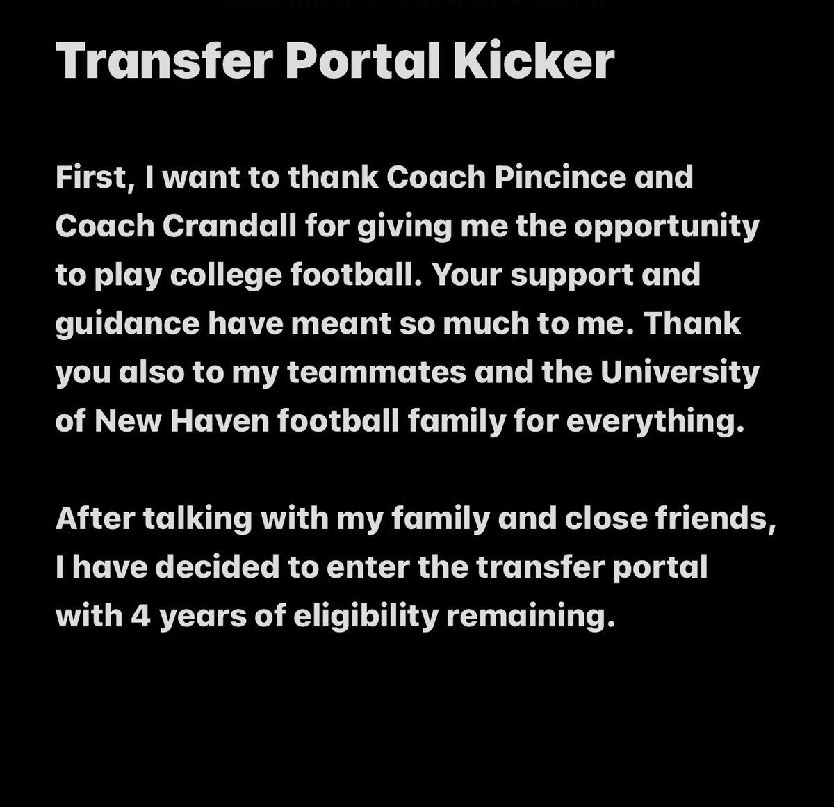 lucca_av's tweet photo. I will be entering the transfer portal with 4 years of eligibility 

Below I have attached all of my in season practice film. https://t.co/Pa2Vj0mCIj