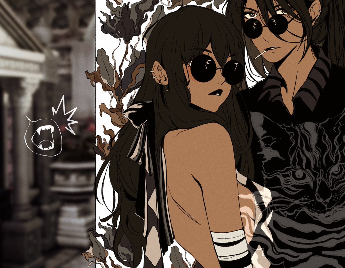 Demonerith's tweet image. 10.01pm 悪魔 Ghost, slum and Japan 👹
#artmoots #PortfolioDay