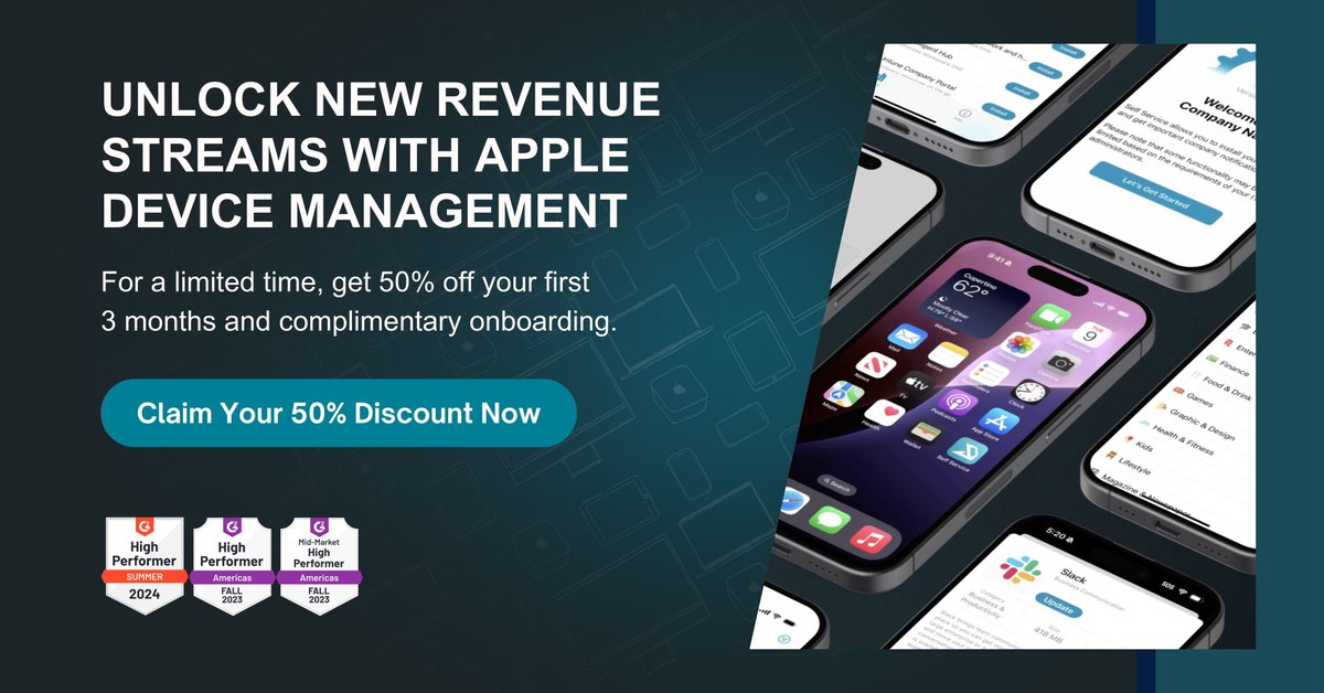 💻 Ready to Make Apple Device Management Work for Your #MSP? buff.ly/4gm3hEl 
Get 50% off your first 3 months with the Addigy MSP Initiator Pack.

✔️ macOS &amp; iOS licenses
✔️ Complimentary onboarding
✔️ Marketing tools to win Apple customers

It’s time to elevate your MSP!