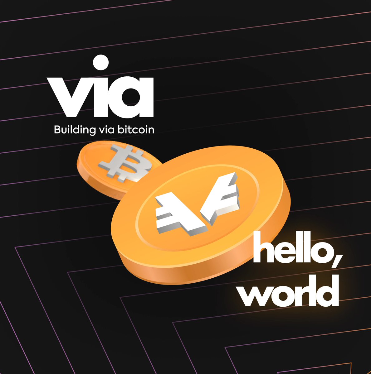 We are pleased to announce the transition of Viacoin to Via, an EVM-compatible #Bitcoin zk-rollup

Powered by Celestia and built using the zkSync stack

Visit: buildonvia.org
Join our Discord today: discord.gg/ReS5cz8M6H