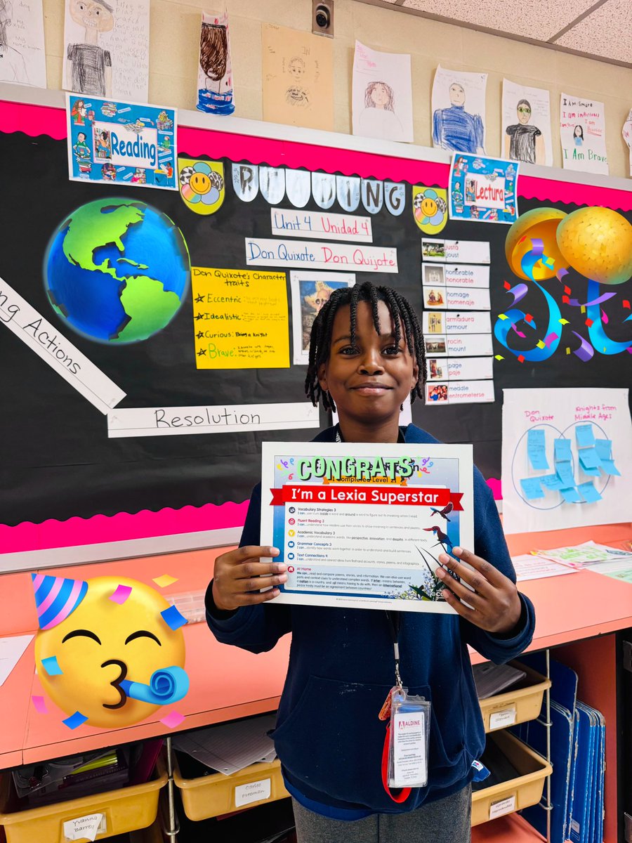 MrsARod_'s tweet photo. Huge shout out to our 5th grade student who has completed level 21 on @LexiaLearning ‼️🤩👏🏽 @BlackES_AISD @nparedes2000 @A_Hart73 @maty_orozco  #AldineImpact https://t.co/4z5uMH2Zsm