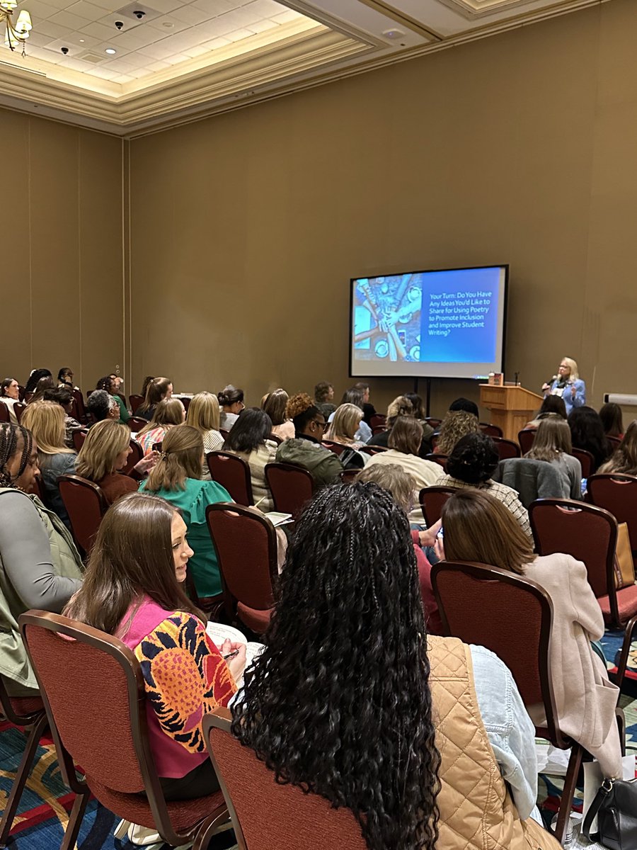 JoHackl's tweet photo. I had a great time presenting today at the ⁦@msliteracyassn⁩ conference and loved connecting with talented and generous educators

#visitms #mg #Southernbooks #educatorsrock https://t.co/NJ81IiIokt