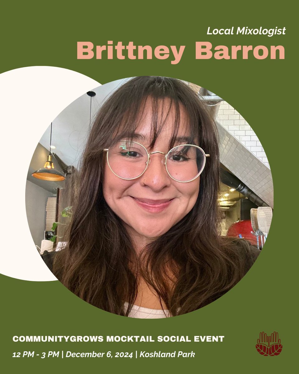 There’s still time to join us! 🌿🍹 Local mixologist, Brittney Barron, is hosting a fun, hands-on workshop where you’ll craft refreshing garden-inspired mocktails. Spots are still available—RSVP now! 👉 shorturl.at/k4yz6. #MocktailWorkshop #GardenInspired #CommunityGrows