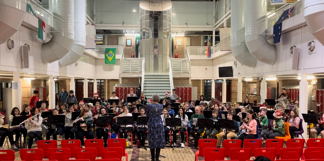West Lothian Schools Concert Band &amp; Wind Ensemble enjoyed sharing some Christmas music with our families yesterday. We’re definitely feeling festive now and looking forward to all the other school concerts and performances happening over the next few weeks🎄