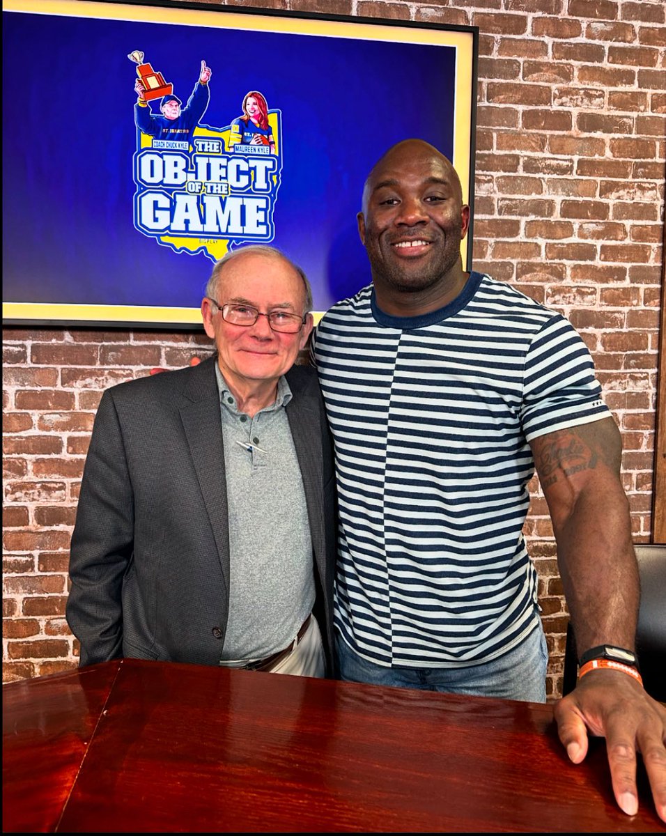 HS Football coaches matter. So blessed God placed this man on my path. The culture he created taught me “how to be accountable to those that came before you.” Thank you <a href="/maureenkyle/">Maureen Kyle</a> for the amazing conversation. “Nothing will come of nothing” - King Lear #ChuckKyle  #AMDG