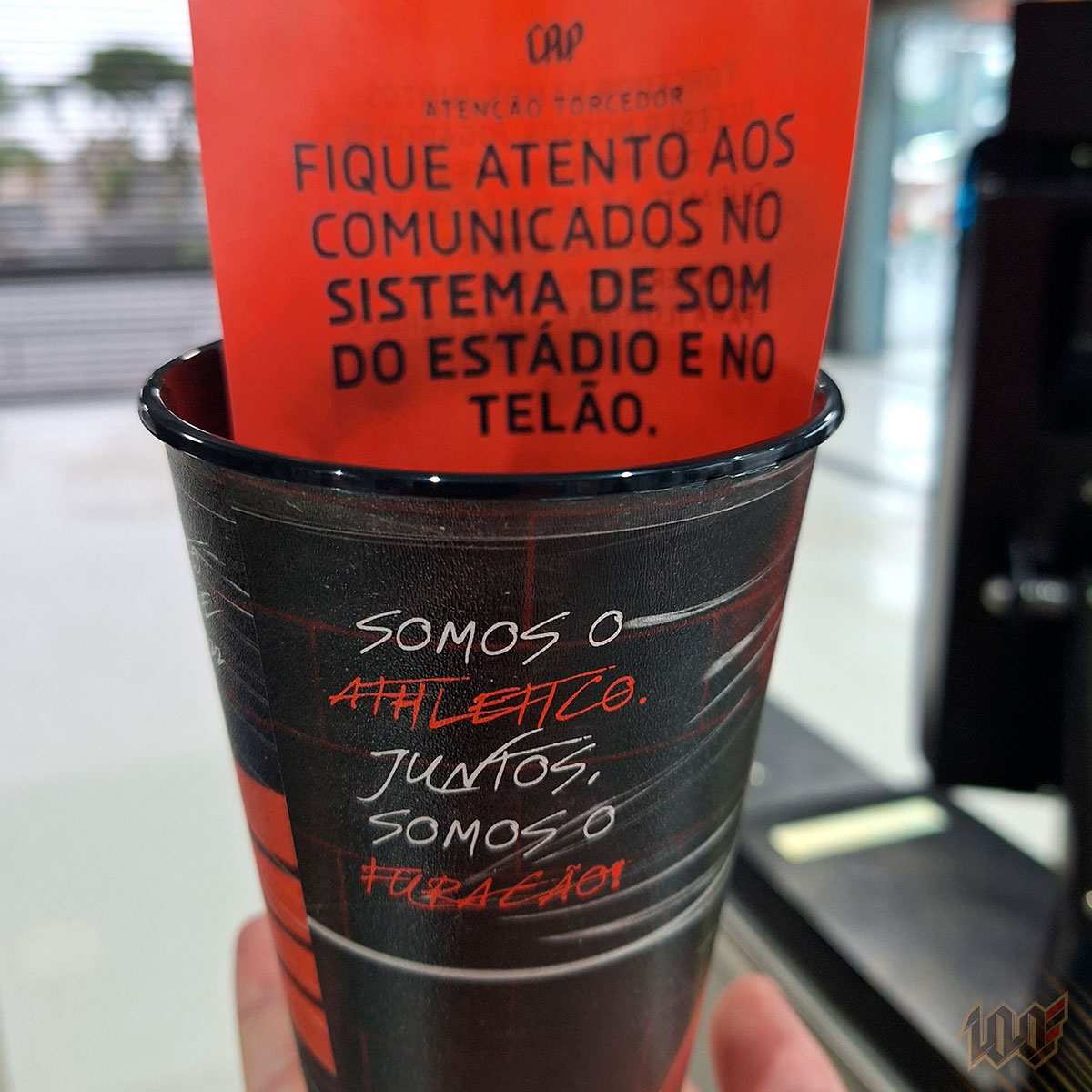 AthleticoPR's tweet image. 🌪️ Portões abertos no Caldeirão! 

#PactoRubroNegro #ModoCaldeirão