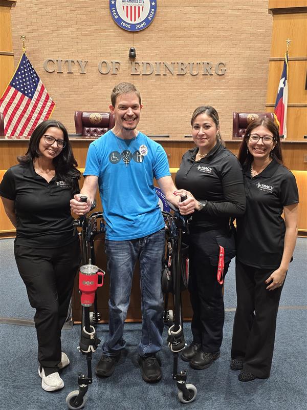 Members of the TRAC-V Injury Prevention Committee attended a DWI Awareness event hosted by the Edinburg Police Department last night, listening to “When Sean Speaks” and his powerful message about the risks of drunk driving. 
#TRACV #DWI #DrunkDrivingAwareness #InjuryPrevention