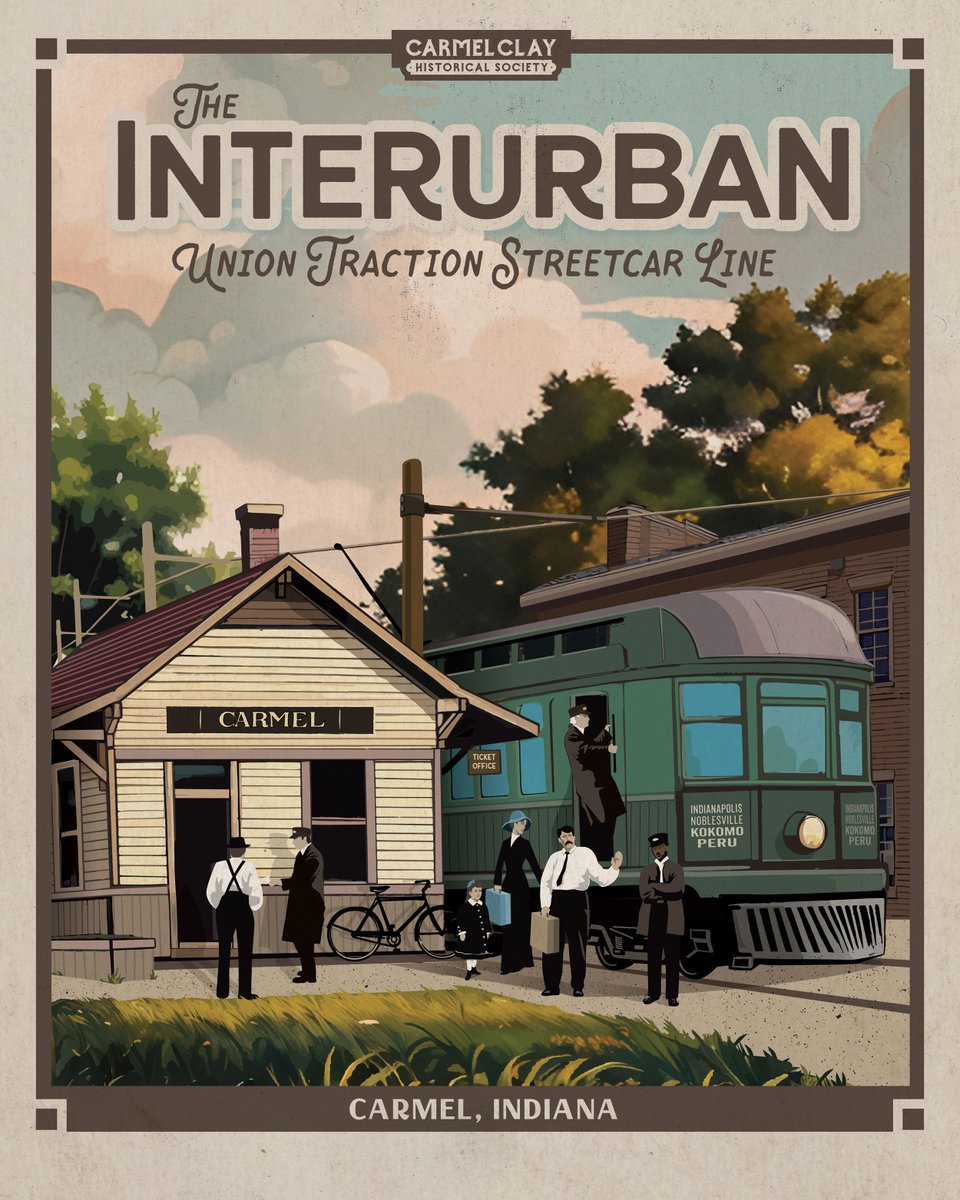 wilkinsonbros's tweet photo. Our illustrations for Carmel Clay Historical Society sent us on a fun, sentimental journey. We created a set of nostalgic posters based on old photos and stories of Carmel’s (@cityofcarmelin) unique past.
 
Buy these posters at the new Carmel Clay History Museum! @carmelclaypast https://t.co/uaJfS91cGg