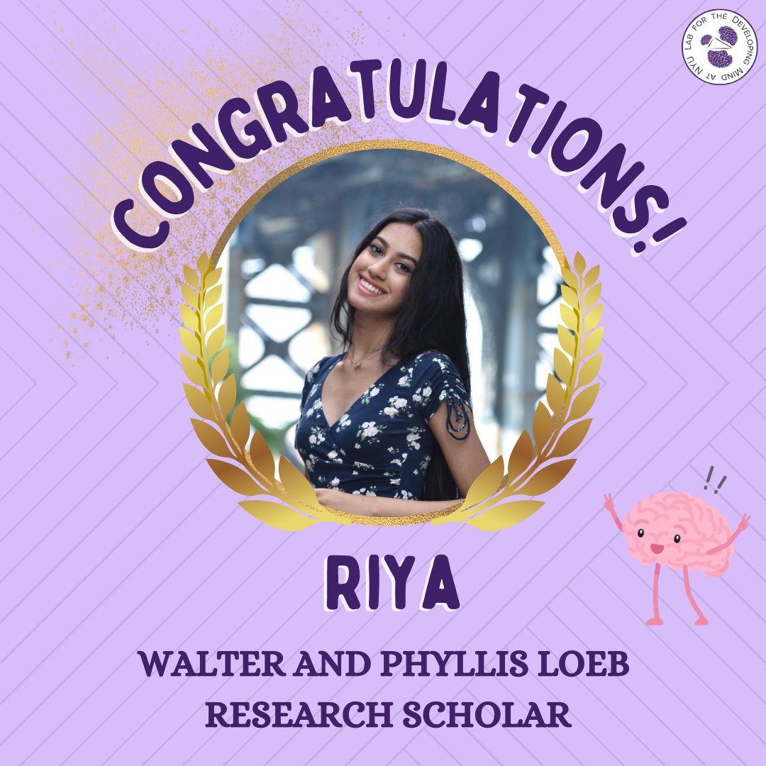 Congratulations to LDM research assistants, Riya and Nalinda, who have been named two of the Dean's Undergraduate Research Fund's research scholars!  

They have been recognized for the strength and impact of their Honors Projects and we are honored to have them in the lab.