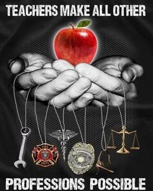 Thank you teachers.