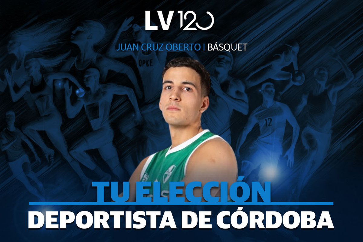 Juan Cruz Oberto es candidato a deportista de Córdoba en 2025. Lo podes votar entrando acá: lavoz.com.ar/deportes/basqu…