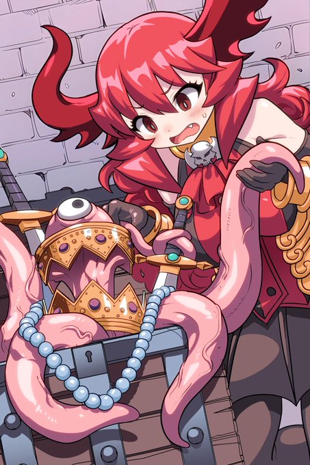 週末じゃから絡まったミミックの整理に行ったぞ。 