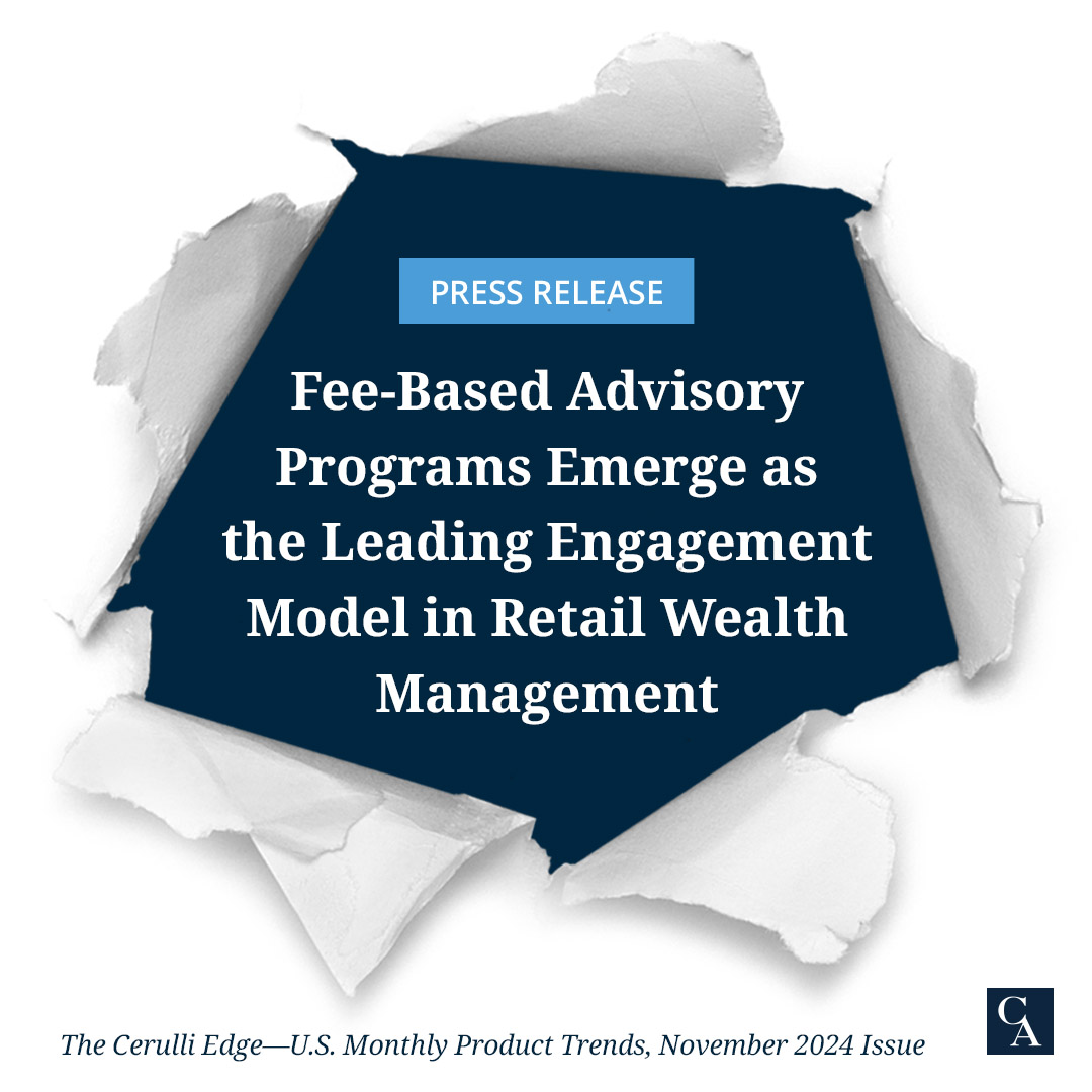 Our latest Cerulli Edge analyzes #mutualfund and ETF product trends as of October 2024 and explores how fee-based advisory programs have become the dominant retail #wealthmanagement engagement model. Read more: cerulli.com/press-releases… <a href="/daniilatcerulli/">Daniil Shapiro 🇺🇦</a> <a href="/MattAtCerulli/">Matt Apkarian, CFA</a>