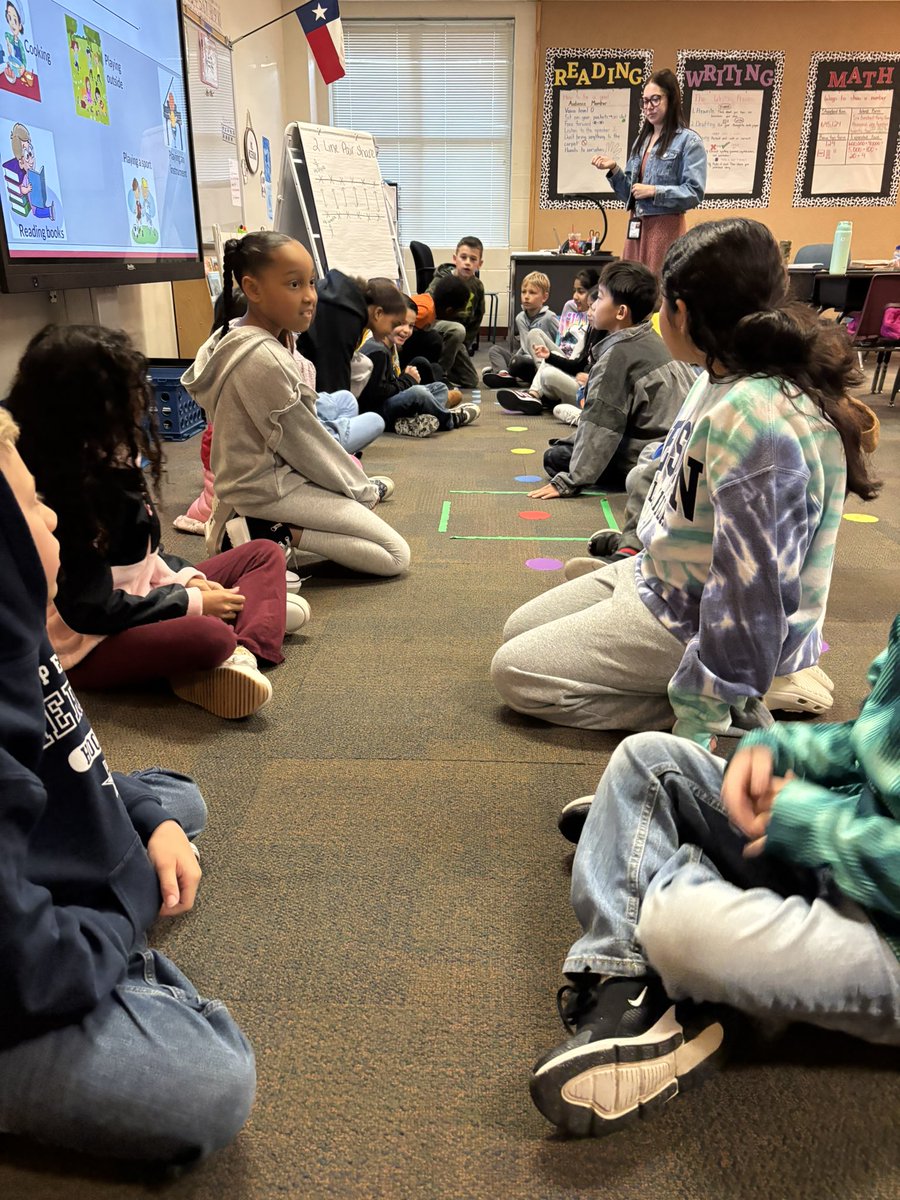 Leslie Davis (@piercelg_esl) on Twitter photo Ms. Wilterdink just tried a new student discourse strategy in her classroom! 🤯 Using inc sentence stems, word banks and visuals to support deeper discussions. Students were engaged and their conversations were on fire 🔥🔥🔥. <a href="/BakerElem/">Baker Elementary</a> <a href="/esl_prosperisd/">Prosper-ISD Department of Languages</a> Ms. Wilterdink just tried a new student discourse strategy in her classroom! 🤯 Using inc sentence stems, word banks and visuals to support deeper discussions. Students were engaged and their conversations were on fire 🔥🔥🔥. <a href="/BakerElem/">Baker Elementary</a> <a href="/esl_prosperisd/">Prosper-ISD Department of Languages</a>