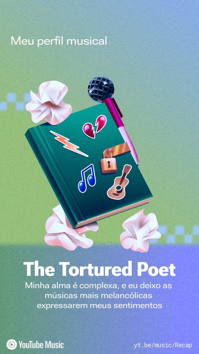 Chocado que o meu livro do YouTube Music se chama "O poeta torturado" kakakakaka
