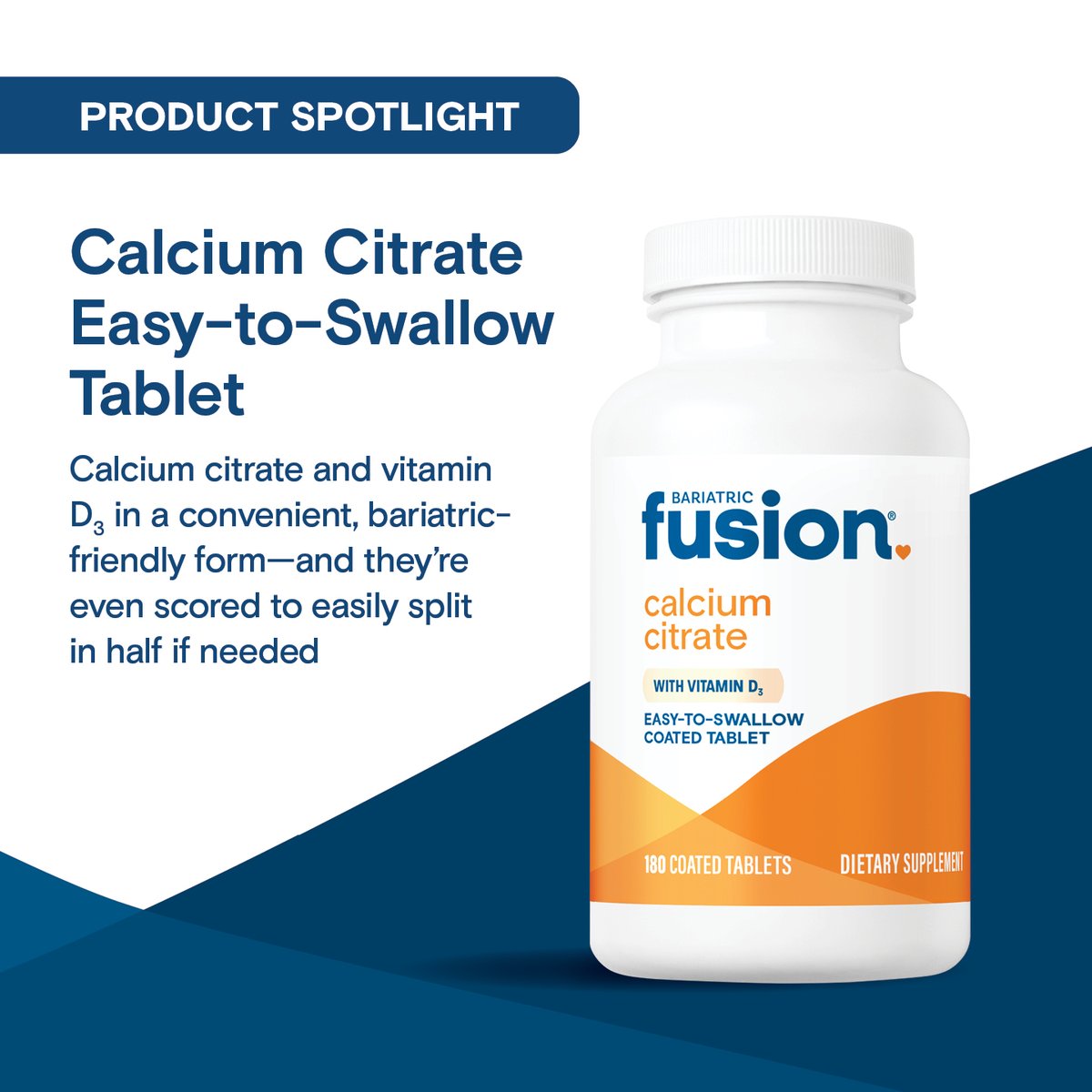 BariatricFusion's tweet image. We have #calcium options for everyone! Whether you prefer #chewables, #softchews, or #tablets, we have you covered.

Our swallowable tablets offer 200mg of calcium and #vitaminD3 per serving.

Shop #CalciumCitrate Tablets: bit.ly/4eVjKyk