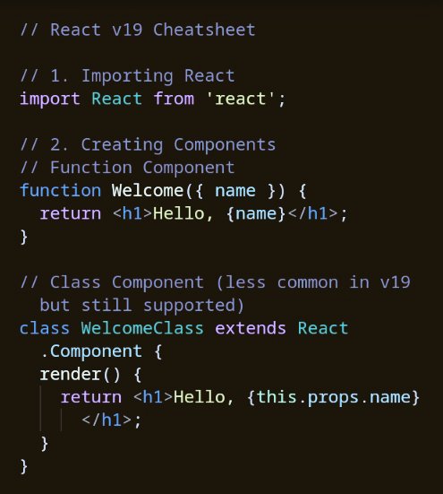 e_opore's tweet photo. React v19 Cheatsheet. ☑️ https://t.co/lJ4yaviVtz