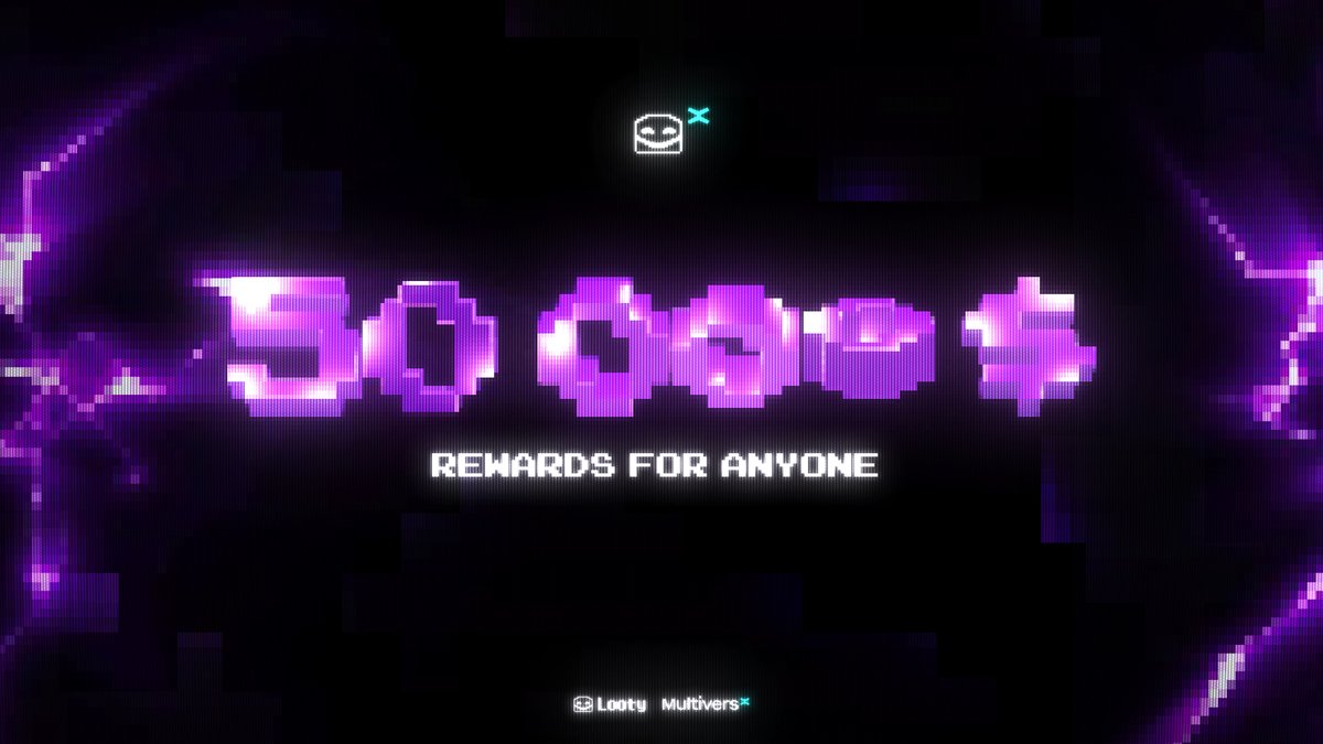 looty_fi's tweet image. The Looty x MultiversX pre-season campaign is officially live on looty.fi

$50,000 of rewards in $EGLD are up for grabs for ANYONE

Details on how to get early keys at the end of the thread ⤵️