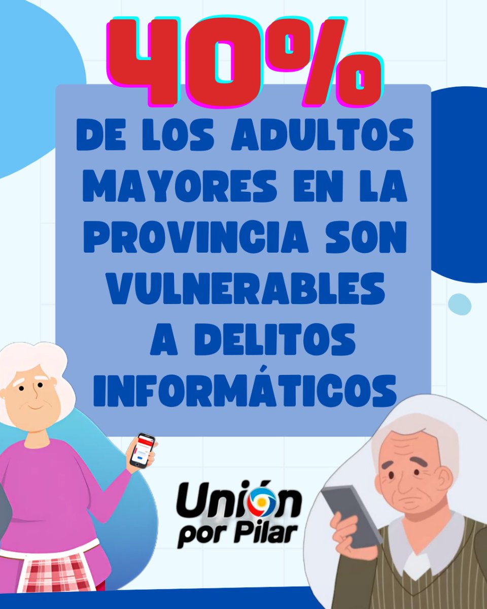 GastoneColazo's tweet photo. NUESTROS ABUELOS ESTÁN EXPUESTOS A ESTAFAS💻👨🏻‍🦳👵🏻📲

➡️Por eso, presentamos un proyecto de ordenanza para crear el Programa Municipal de Alfabetización Digital del Adulto Mayor. 🤳🏻💻
➡️Nuestro proyecto, presentado el 05/09/24, aún continúa en comisión sin ser aprobado.🚫 👎🏻😴 https://t.co/qsr3xsNKNX