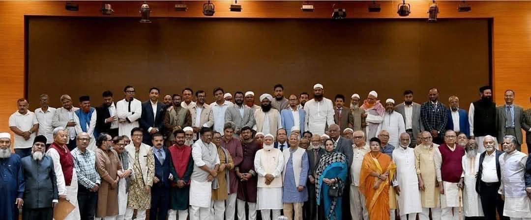 sumonkais's tweet photo. In the history of our 53 years of political journey, you have never seen such a huge unity in #Bangladesh. 🇧🇩

✅First the #political parties united Togather,
✅Then all the #religious believers united Togather
✅Today the #students come togather like they did it in july-agust. 
 
Something really amazing. 

Dear Enemy more you hate us, more stronger we will become. 
I am sure even Hasina cannot believe it. 🤣
How is this possible? ❤️🙏

Thanks @ChiefAdviserGoB