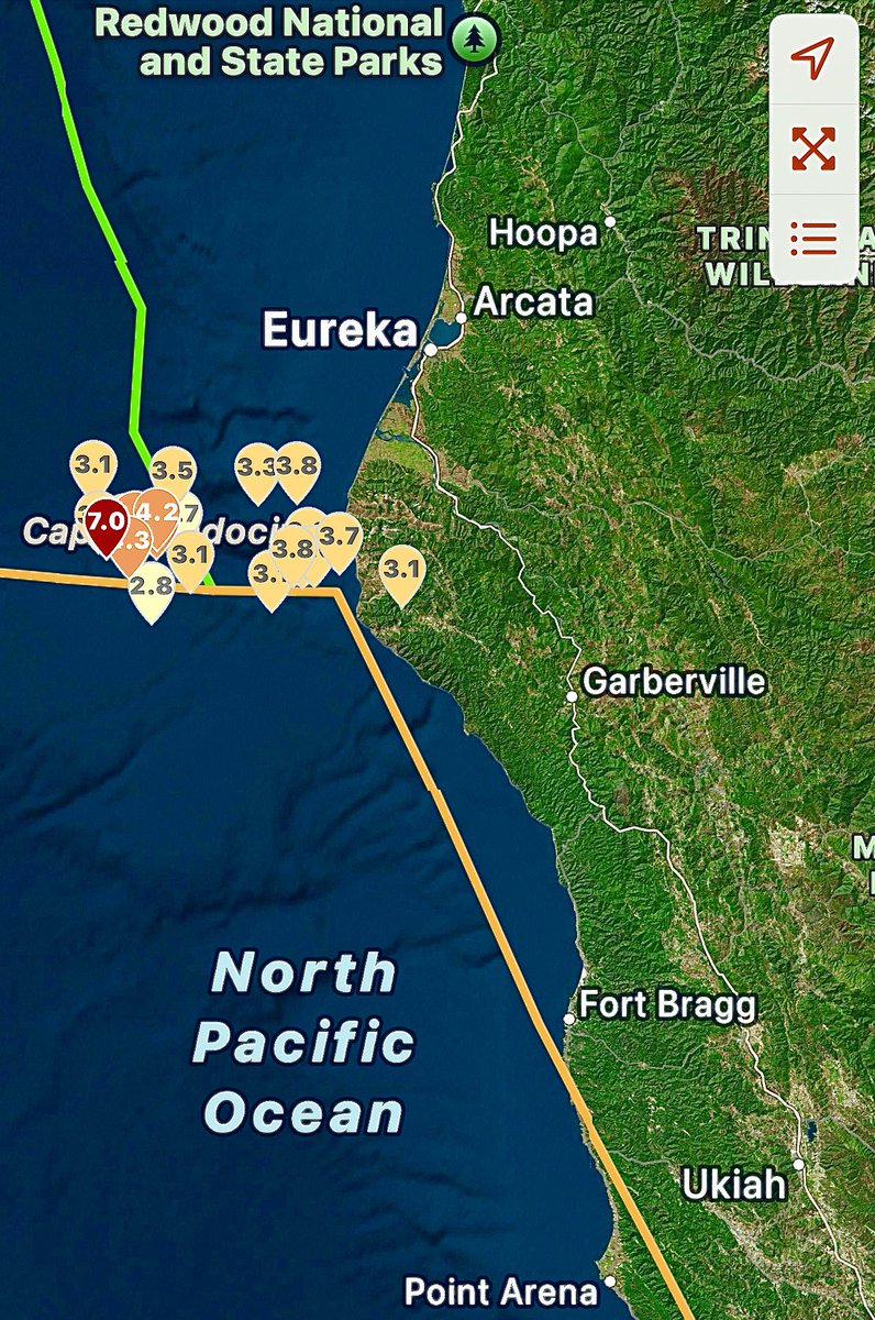 jeanquan's tweet image. Today’s 7.0 #earthquake was powerful; nearly as strong as the #Oakland 7.1 earthquake of 1989. It’s a good time to review your personal &amp;amp; family #disasterplan.  Some resources:
🫨 Apps, plans , alerts earthquake.ca.gov
🫨Free disaster preparation classes for both