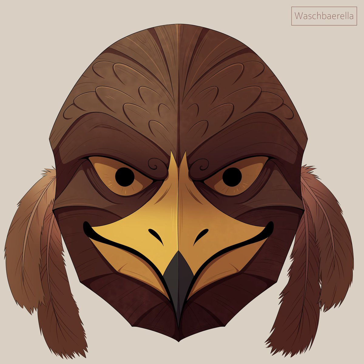☀️ Eagle Mask ☀️

CM 

I was able to design this amazing wooden mask! ❤️🙏