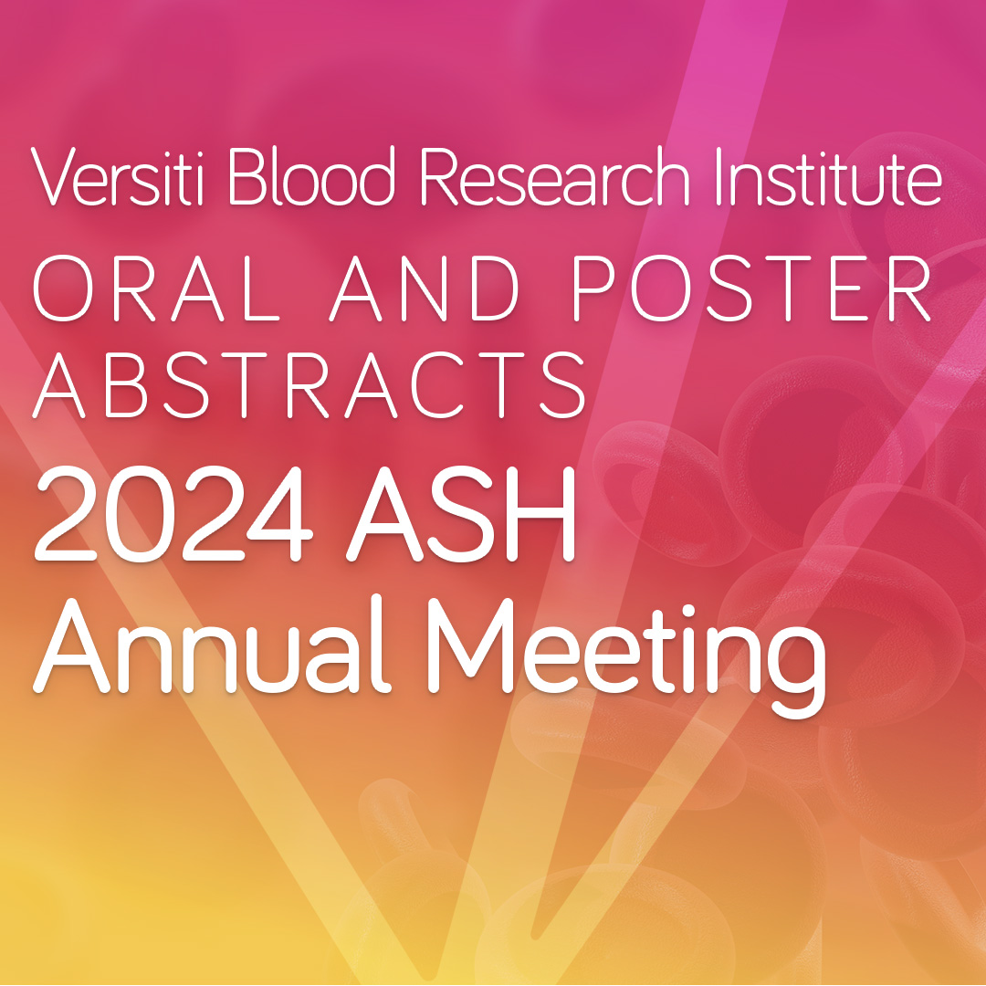 VersitiResearch's tweet image. Thrilled to share that @VersitiResearch experts will present at @ASH_hematology Annual Meeting! Discover groundbreaking research advancing hematology & blood science. Connect with us & explore our work: bit.ly/3ltaQwX #BloodResearch #MedicalResearch #ASH2024