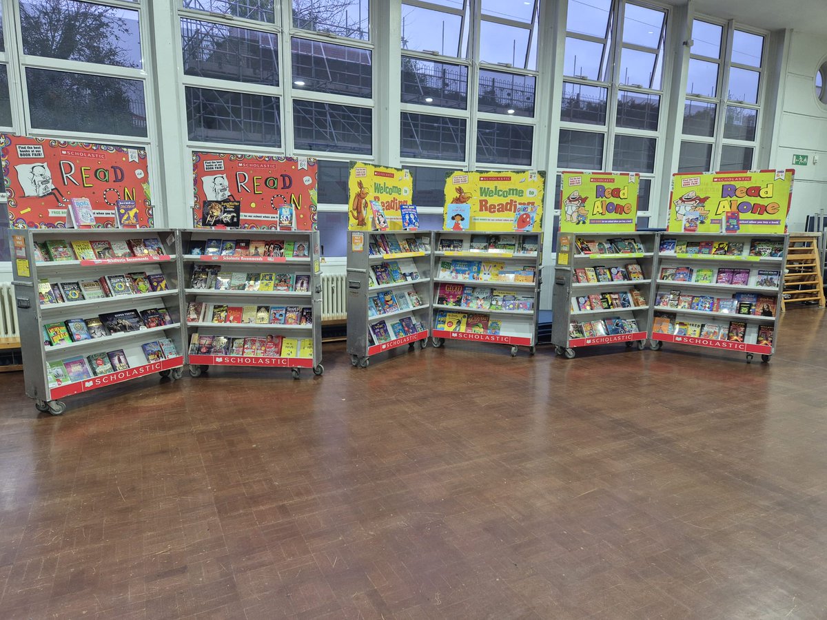 BrookfieldsPri1's tweet photo. The book fair is in school! It has been lovely to welcome so many of our families into school to purchase lots of half-price books this week! #teambrookfields #WeAreCreate #ReadingIsEverything https://t.co/Kle9QWxsSY