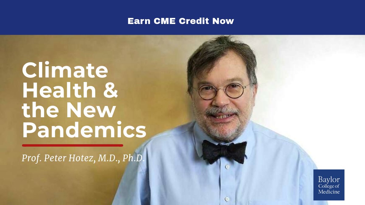 BCM Clinician Resources (@bcmcme) on Twitter photo Dr. <a href="/PeterHotez/">Prof Peter Hotez MD PhD DSc(hon)</a> from <a href="/BCM_TropMed/">BCM_TropMed</a> <a href="/bcmhouston/">BCMHouston</a> prepared an outstanding presentation for <a href="/BCMCME/">BCM Clinician Resources</a> in which he identified approaches to building an early warning system for public health agencies, clinicians, and others.
Visit here: bit.ly/3OH3GWk
For more talks by Dr. Dr. <a href="/PeterHotez/">Prof Peter Hotez MD PhD DSc(hon)</a> from <a href="/BCM_TropMed/">BCM_TropMed</a> <a href="/bcmhouston/">BCMHouston</a> prepared an outstanding presentation for <a href="/BCMCME/">BCM Clinician Resources</a> in which he identified approaches to building an early warning system for public health agencies, clinicians, and others.
Visit here: bit.ly/3OH3GWk
For more talks by Dr.