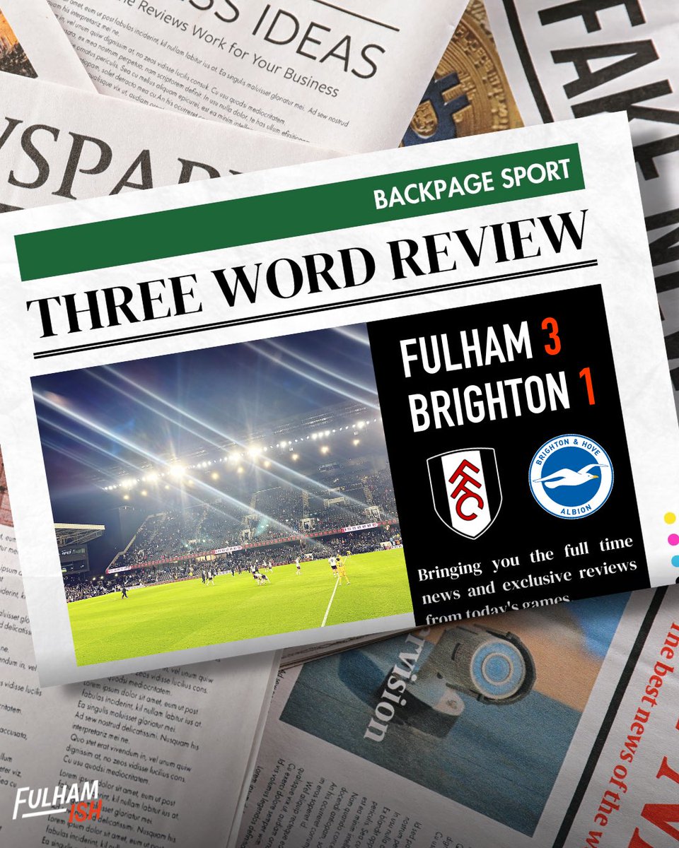 Fulhamish tweet media