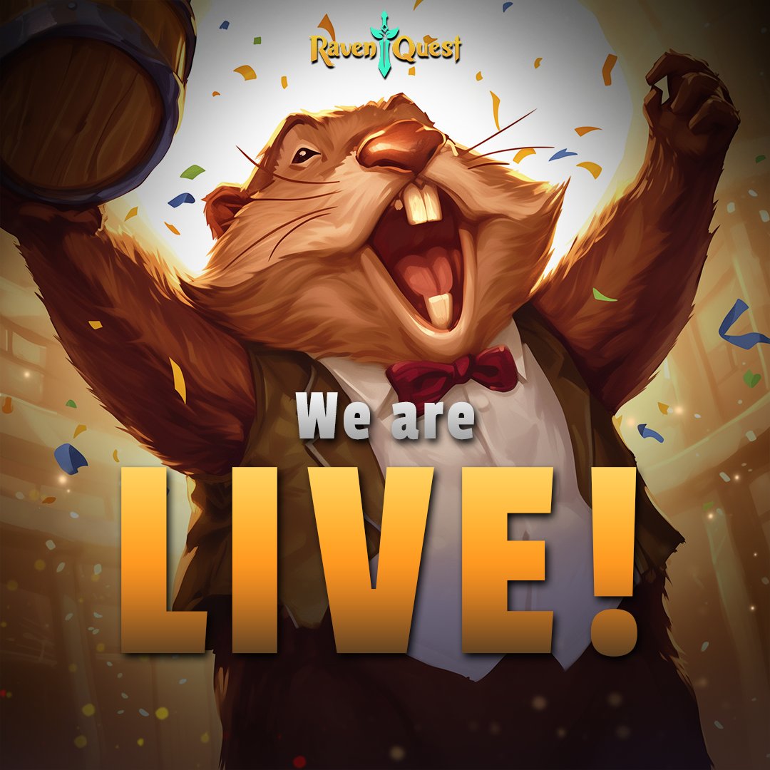 We're Live!

- Phase 3
- 11M $QUEST P2A
- Adventure Game of the Year
- The most content-rich game in Web3

Create your hero, master PvE or PvP, progress your way, and play &amp; earn—all for FREE.

Experience the new standard for Web3 gaming ⚔️
(Full details in Thread 🧵👇)