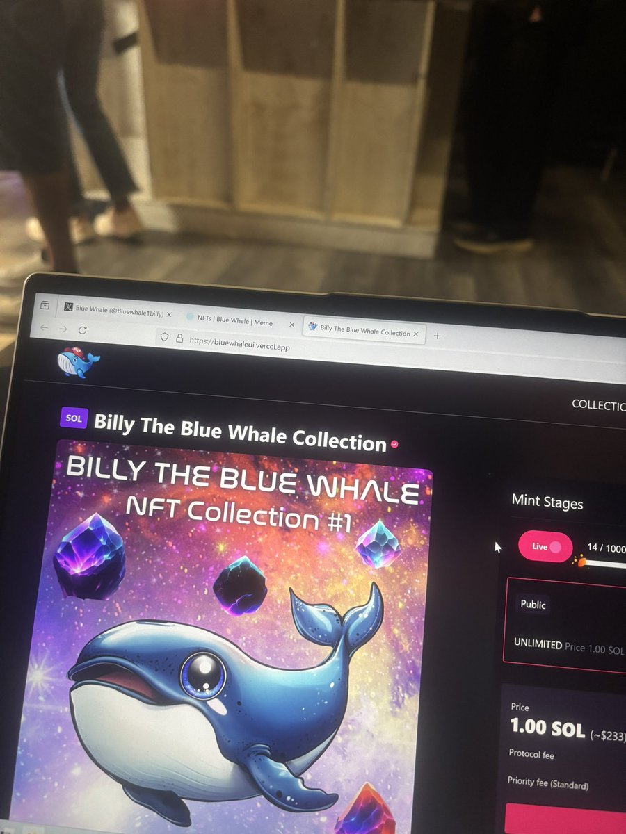 CryptoDaveWhale's tweet photo. @MookieNFT https://t.co/wlvpXceo8R 

@Bluewhale1billy 

Project team are in Miami RIGHT NOW! at Art Basel, Launching their Innovative NFT series.

Chart is ON 🔥 

Atleast check the website and chart. Takes 2minutes.

🐳 https://t.co/6dCHjFrtZ4