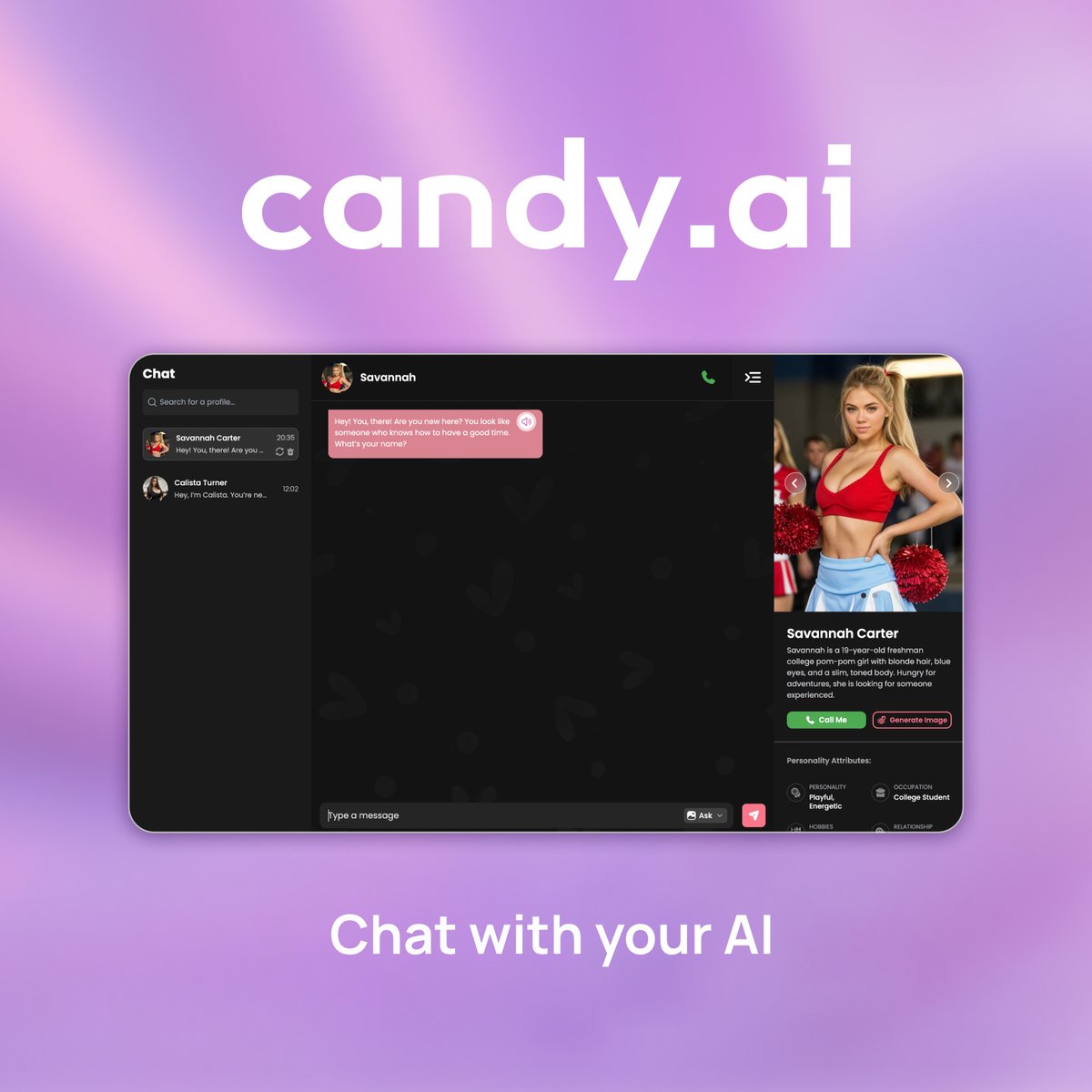 TopAInfluencers's tweet photo. 🚀 Learn more at https://t.co/4CJc0710vK under "Verified https://t.co/DzUVqQhhX8"
#CandyAI #AItools #ContentCreation #TopAIInfluencers https://t.co/09js37SgdA