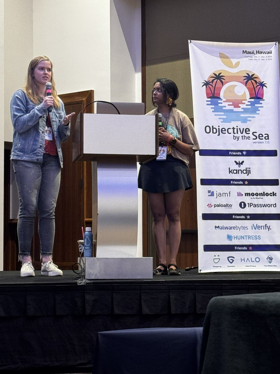 Doc Dave (@forensicdave) on Twitter photo Maddie (<a href="/madeleine/">Madeleine Albright</a>-s-1a547811b) and Suweera (<a href="/sud0suw/">Suweera DeSouza</a>) from #CrowdStrike at #OBTS7 - sharing #OSX Stealer campaigns CS has seen targeting OSX -
AMOS (spycloud.com/blog/reverse-e… & sentinelone.com/blog/from-amos… )
and Cuckoo kandji.io/blog/malware-c… Maddie (<a href="/madeleine/">Madeleine Albright</a>-s-1a547811b) and Suweera (<a href="/sud0suw/">Suweera DeSouza</a>) from #CrowdStrike at #OBTS7 - sharing #OSX Stealer campaigns CS has seen targeting OSX -
AMOS (spycloud.com/blog/reverse-e… & sentinelone.com/blog/from-amos… )
and Cuckoo kandji.io/blog/malware-c…