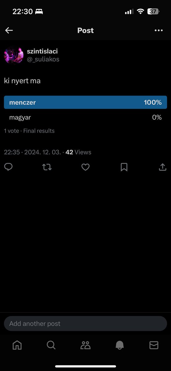 _suliakos's tweet photo. el lett dontve https://t.co/ZApIgNF9iA