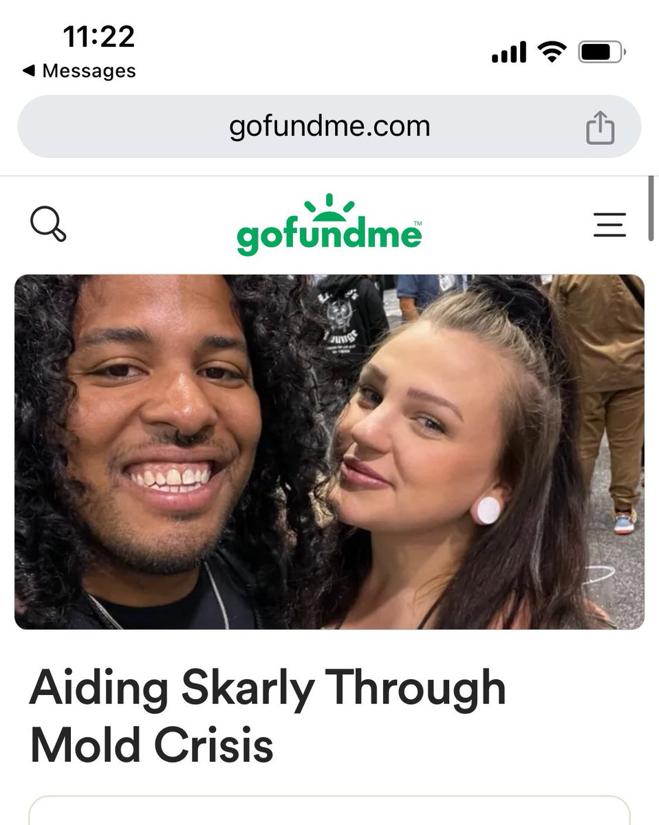 Skyduck64's tweet image. my mom made carly and I a gofundme cuz toxic mold ruined our lives. super short version is

-miscarriage
-intense neurological sickness
-relocated twice
-burned through savings cuz no work and med debt

this is humbling as hell to ask but any help is mega appreciated 💜 inbio