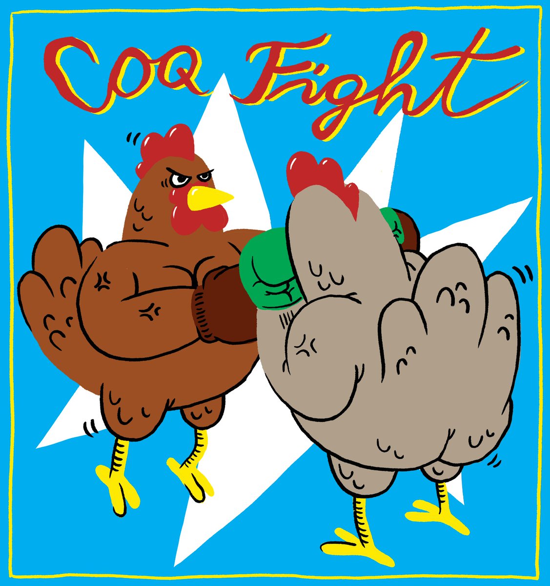 Want to Coqfight for the weekend but don’t have any Coq? 🐓

Here’s your chance!!! Like, repost, tag two frens, and follow <a href="/chikn_nft/">Chikn 🔺</a> and <a href="/Red_Chain_St/">🔺Red Chain Street 🔺</a> for a shot at getting some Coq in your wallet!

Winners will be chosen in 36 hours—don’t fade this one !