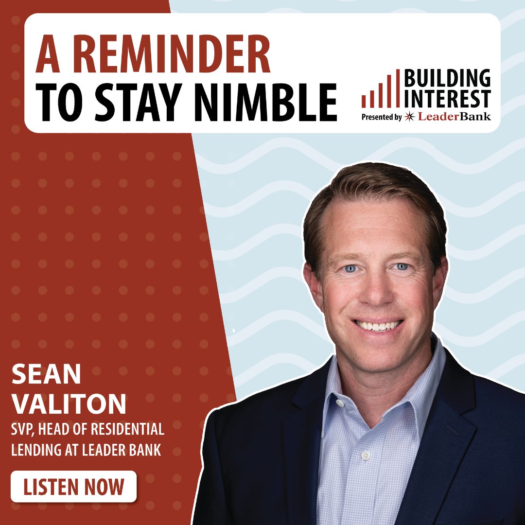 On the latest episode of the Building Interest Podcast, we're chatting with our very own Sean Valiton. He sits down with our host, Greg Farber, to discuss his approach to leadership, share his real estate expertise, and the importance of evolving. bit.ly/3ZBQI2a